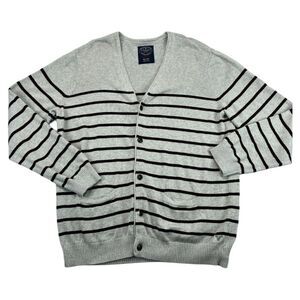Men's American VINTAGE Eagle Cardigan Sweater XS Athletic Fit Cotton100% cotton.
